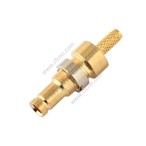 1.0 / 2.3 נקבה ישר crimp עבור RG174 מחבר RF