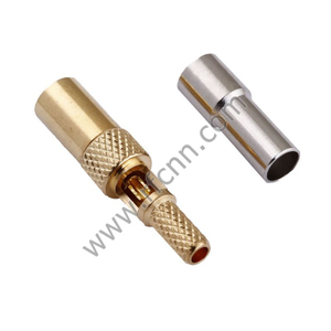 SSMB נקבה crimp ישר חלון הלחמה עבור RG316 RF מחבר