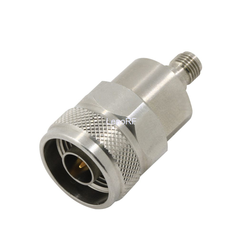N תקע ל- SMA Jack RF מתאם