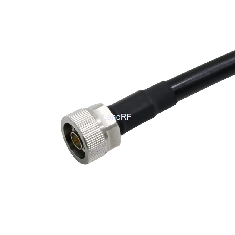 N Plug Crimp עבור הרכבה כבל LMR300 RF