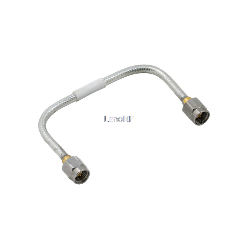 SMA תקע לחבר מחבר נירוסטה עבור RG405