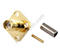 SMA נקבה Bulkhead מרובע אוגן עבור מחבר RG174 RF