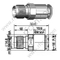 TNC נקבה Clamp עבור LMR300 מחבר RF