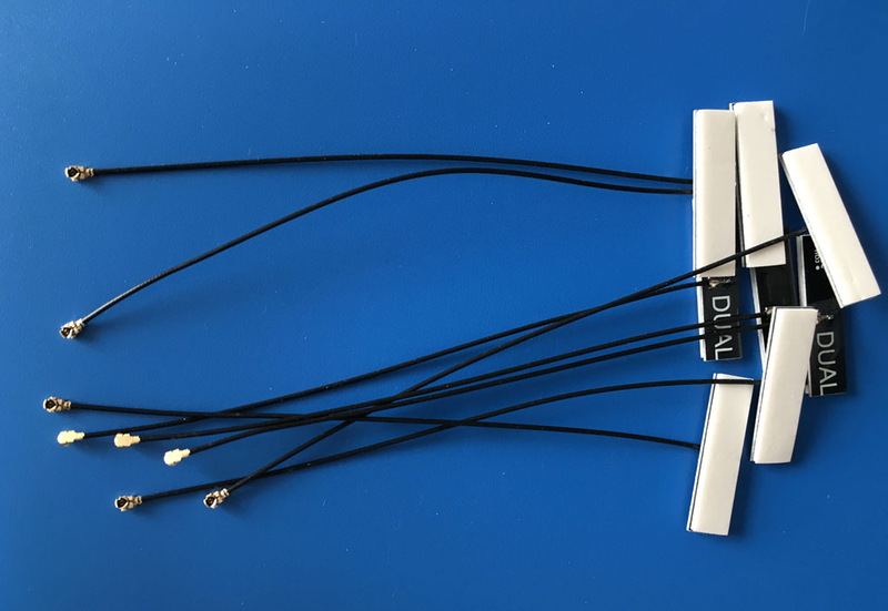 IPEX מיקרו כבל קואקסיאלי עם אנטנת PCB פנימי