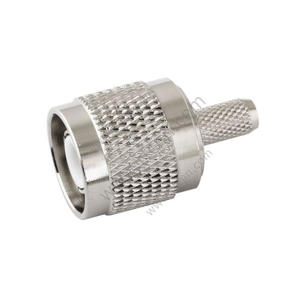 TNC זכר crimp ישר עבור מחבר RG58 -RF