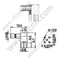 SSMB זווית נכונה עבור מחבר PCB RF