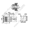 UHF נקבה אוגן Mount מחבר RF