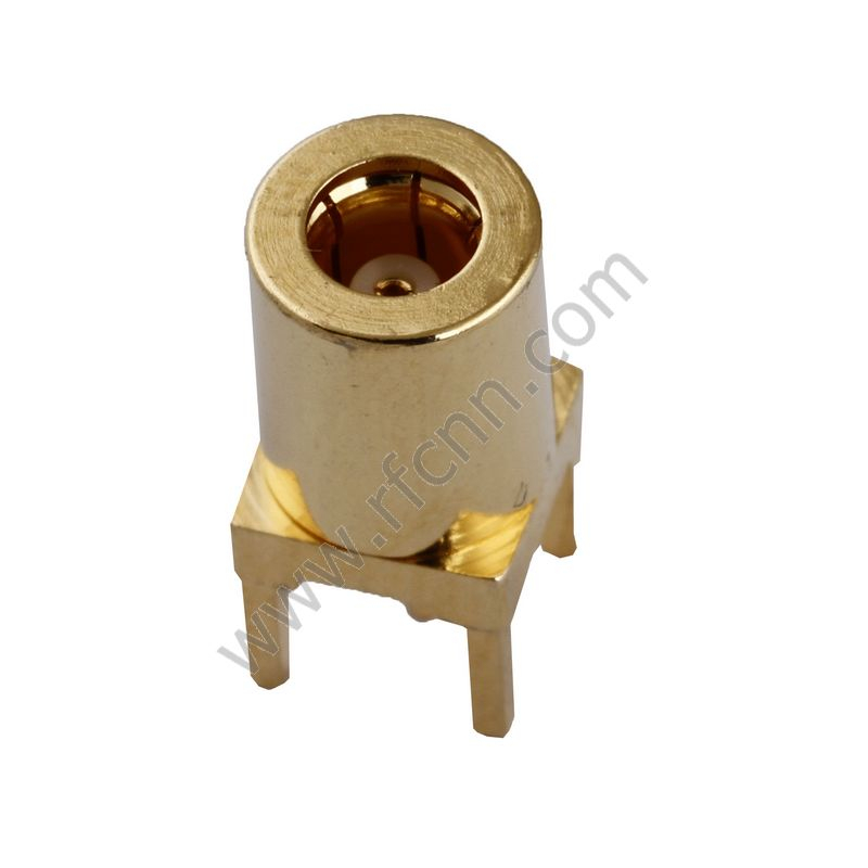 SMB נקבה ישר למחבר PCB RF