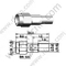 SMA זכר crimp עבור מחבר RG 402 RF למחצה
