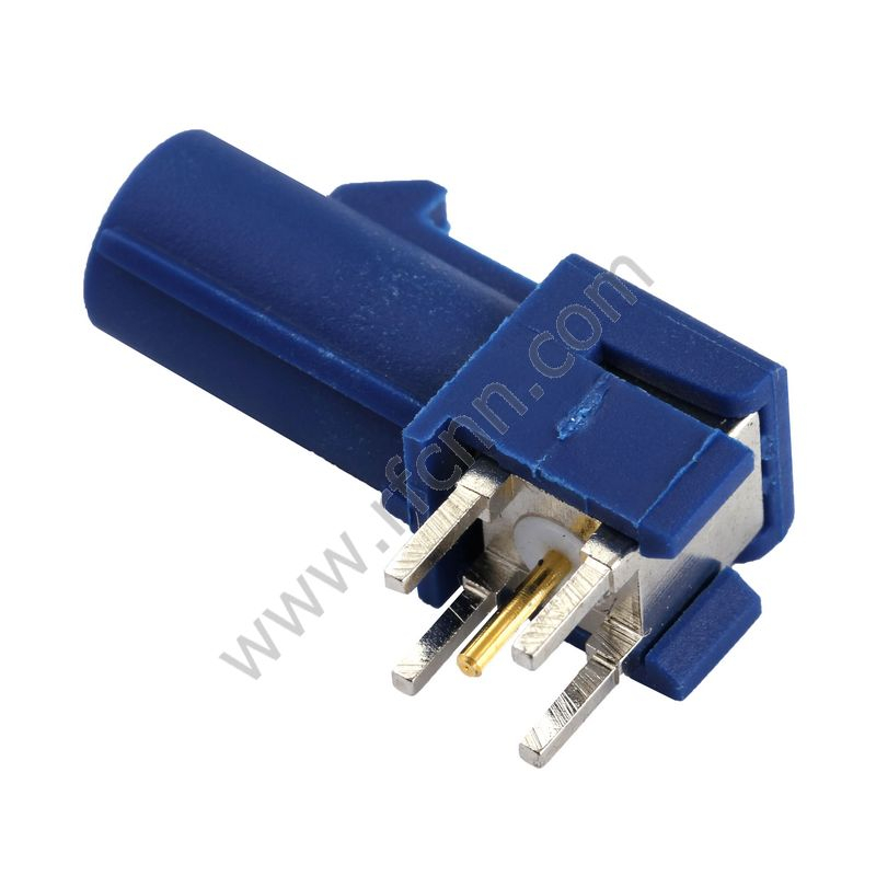 זווית ישרה FAKRA עבור מחבר PCB RF