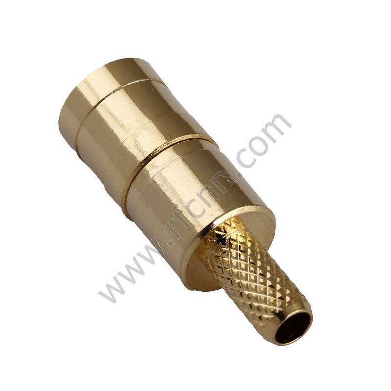 SMB נקבה crimp עבור RG58 מחבר RF
