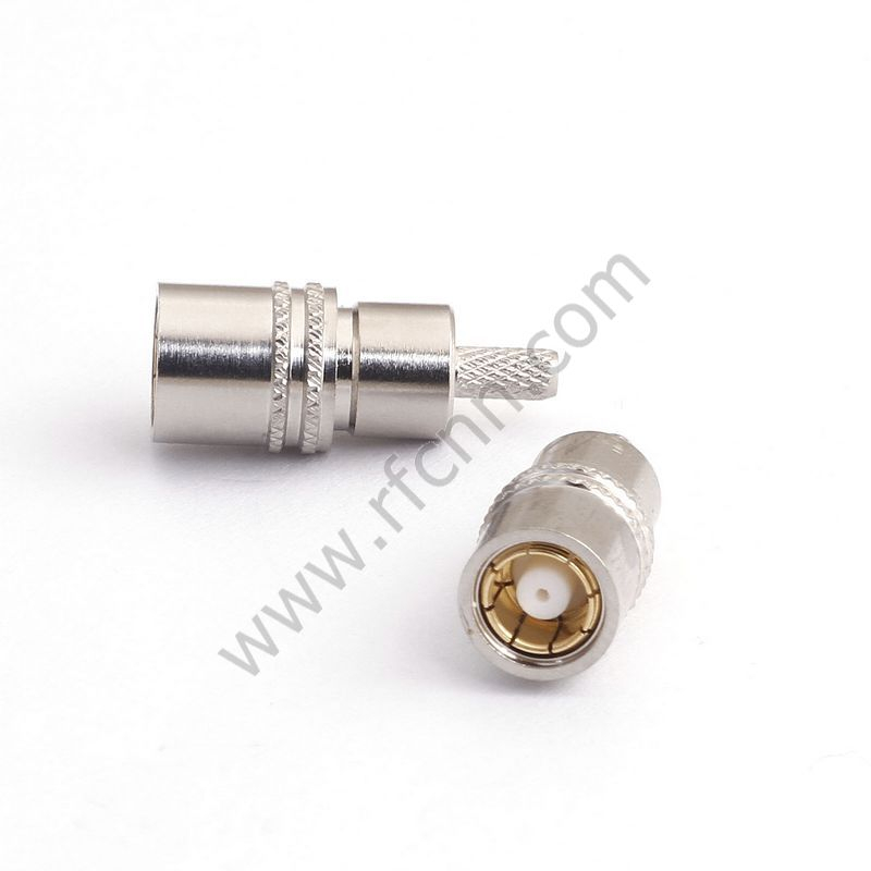 SMZ Crimp נקבה עבור RG178 מחבר RF