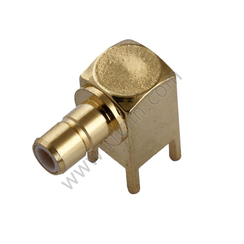 זווית זכרית זכרית עבור מחבר PCB RF
