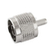 N זכר ישר Crimp עבור RG58 מחבר RF