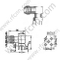 SMA נקבה זווית ישרה עבור מחבר PCB RF