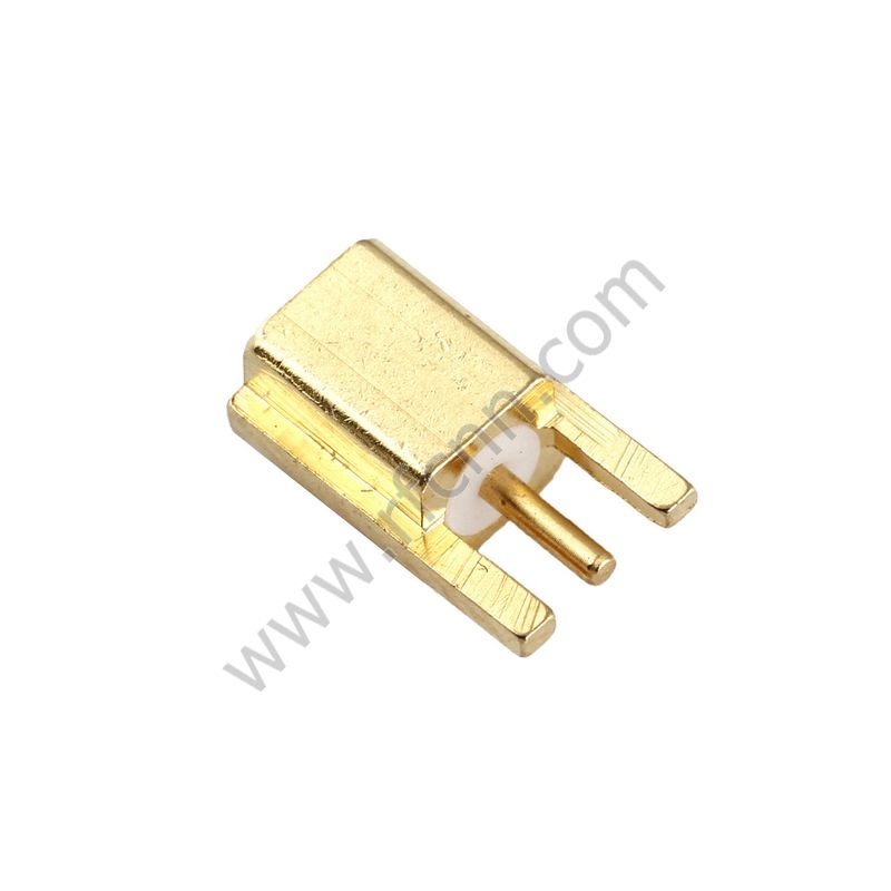 MMCX נקבה עבור PCB לוח קצה מחבר RF