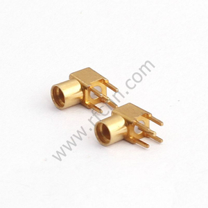 MMCX נקבה זווית ישרה PCB מחבר RF