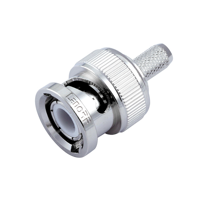 BNC Plug Crimp עבור כבל RG58
