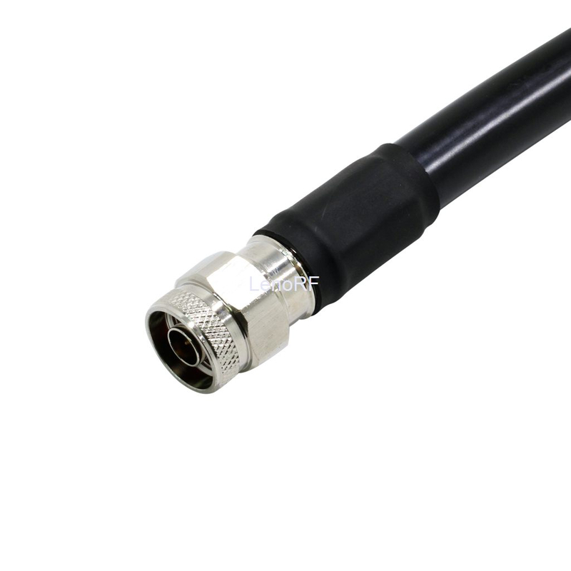 N Plug Crimp עבור LMR400 כבל RF הרכבה