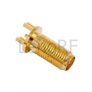 SMA ג'ק הפוך קוטבית קצה הר עבור מחבר PCB RF
