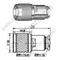 TNC זכר Clamp עבור RG58 מחבר RF