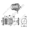 UHF נקבה Bulkhead לוח Mount RF מחבר