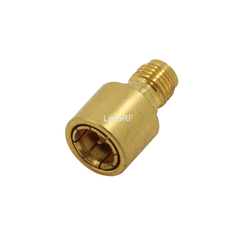 SMA תקע מהיר ל- SMA Jack RF מתאם